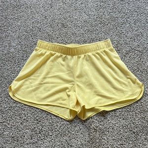 Soft yellow shorts